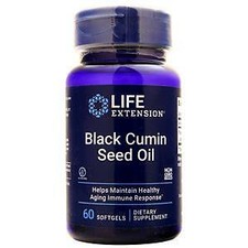 Life Extension Black Cumin Seed Oil 60 sgels