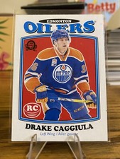 DRAKE CAGGIULA  RC  2016-17  O-Pee-Chee Retro ROOKIE  #706  Edmonton Oilers