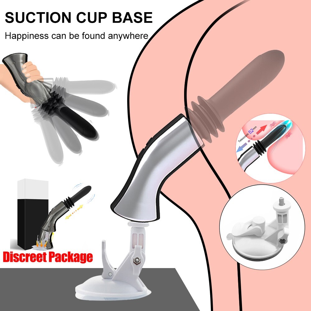 Automatic Heating Thrusting Dildo Vibrator Hands-Free Machine Sex Toys for Women