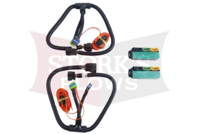 07777 Meyer Night saber plow light adapter headlight harness GM 2014+ Chevy 2500
