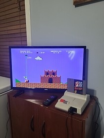 Super Mario Bros Nes Game 5 Screw Cartridge Only Working Pics!