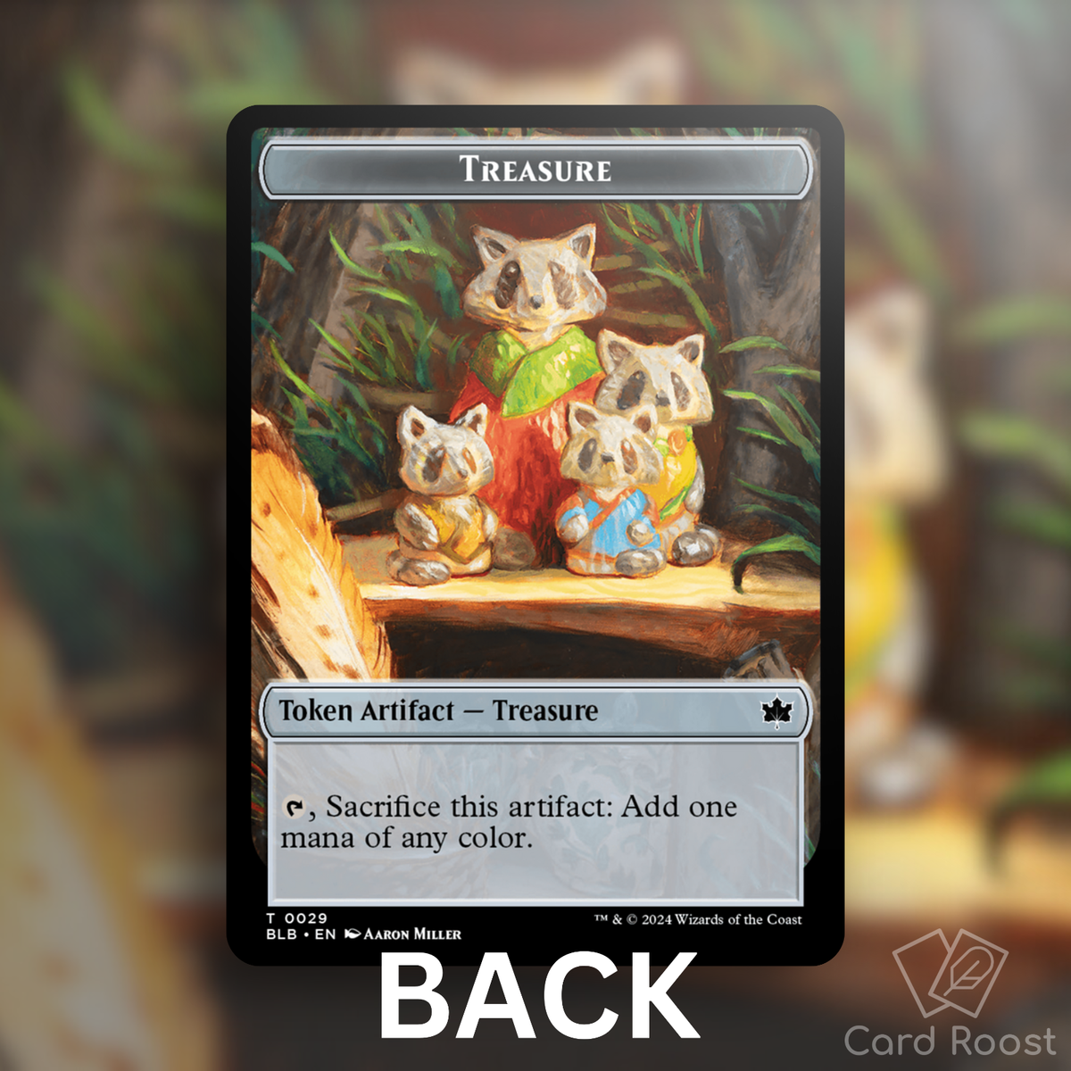 MTG Magic Rabbit / Treasure Double-Sided Token Bloomburrow BLB | eBay