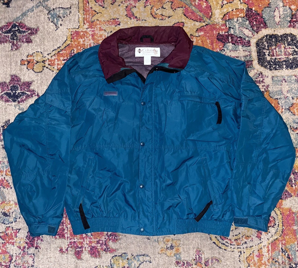 Vintage Columbia Mens XL Skidaddle Ski Winter Full Zipper Jacket