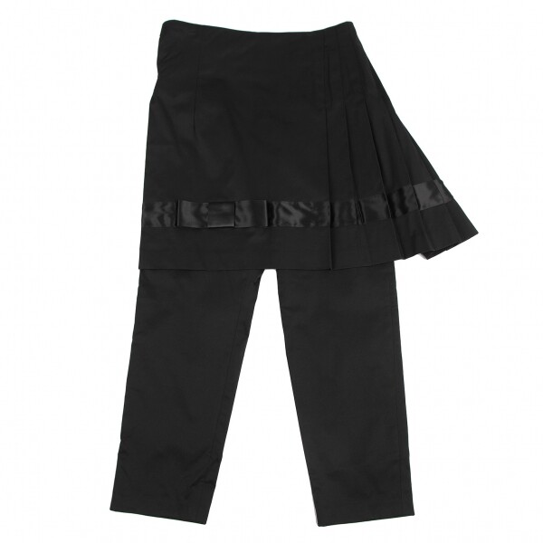 【正規品】LACE WRAP SKIRT WITH PANTS M ブラック セール】LACE WRAP SKIRT WITH PANTS（その他パンツ）｜Ameri