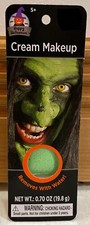 Happy Halloween Cream Makeup Face Paint - Green - 0.7oz - NEW