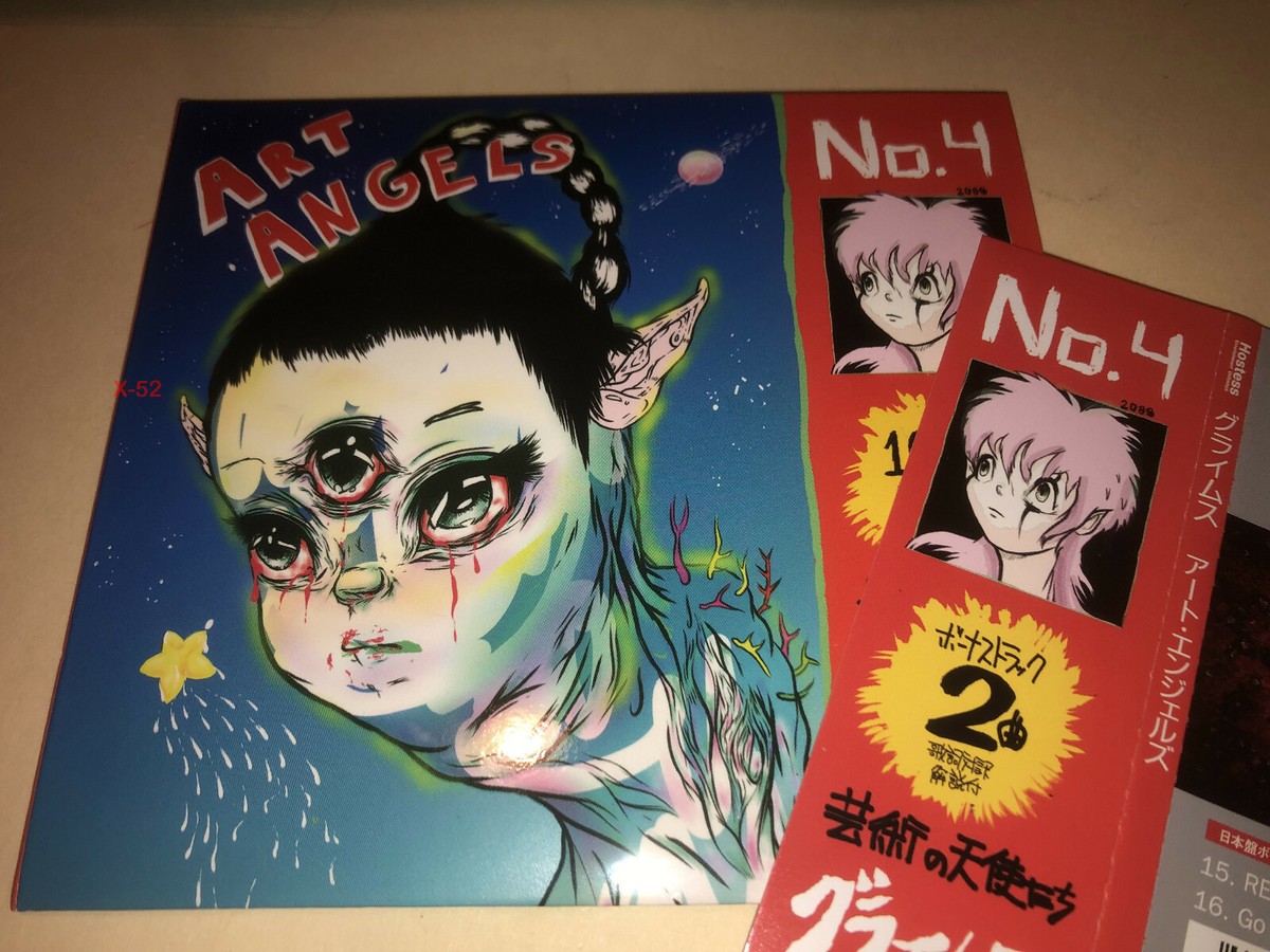 Grimes CD Art Angels with 2 Bonus hits JAPAN Edition Janelle