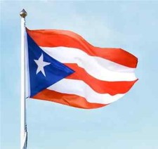 PUERTO RICAN FLAG OF PUERTO RICO 3 X 5 FEET WITH BRASS GROMMETS INDOOR OUTDOOR