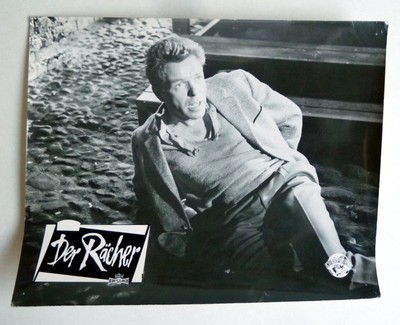 EDGAR WALLACE Der Rächer AUSHANGFOTO #19 LC ´60 Klaus Kinski DRACHE Duscha LITTO