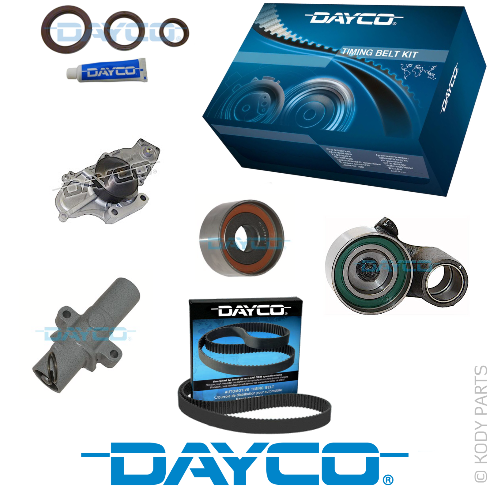 TIMING BELT KIT & WATER PUMP for Honda Odyssey 3.0L V6 VTEC RA (J30A3