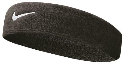 NIKE Swoosh Headband Tennis Stirnband Schweißband Kopfband Sport 5cm breit