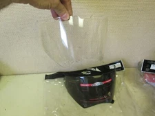 ZOX HELMET VISOR / FACE SHIELD - 1 CLEAR + 1 SMOKE RUSH FX / RX / SFX DUAL SPORT