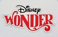 Disney Wonder Title Paper Die Cut Paper Scrapbook Embellishment