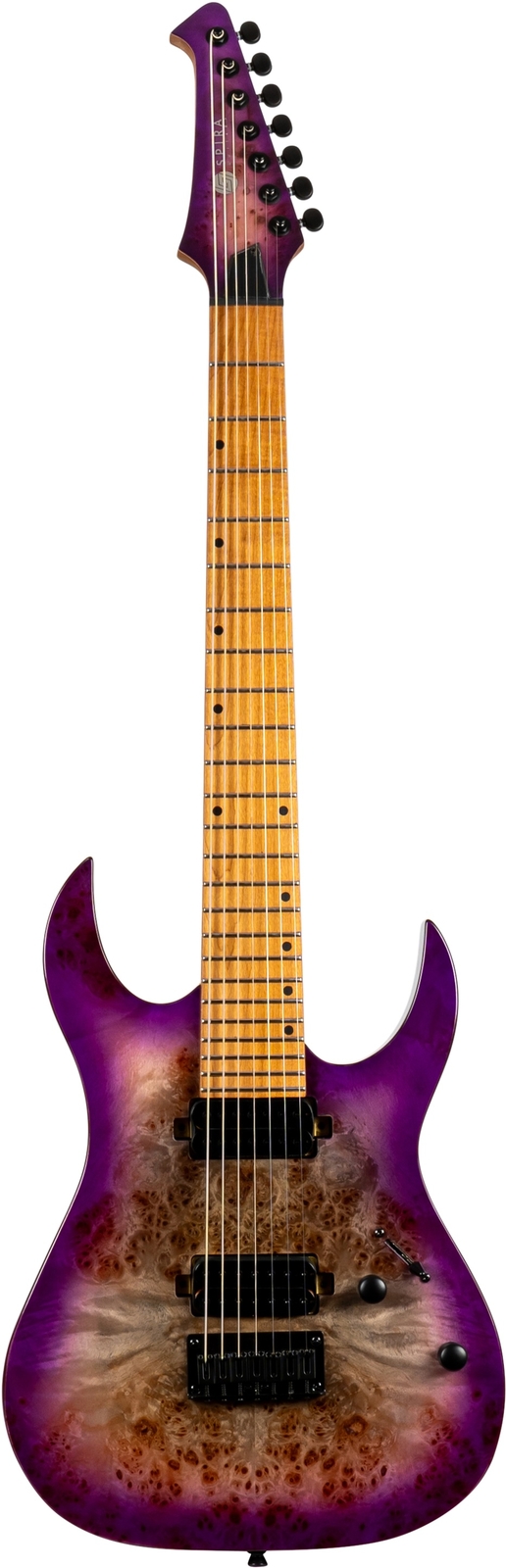 ЭЛЕКТРОГИТАРА SPIRA GUITARS S-457 Прозрачно-фиолетовая E-Gitarre