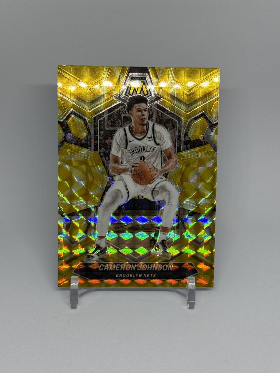 Y.Cameronページ 2023-2024 Mosaic Reactive Yellow Cameron Johnson No 188 | eBay
