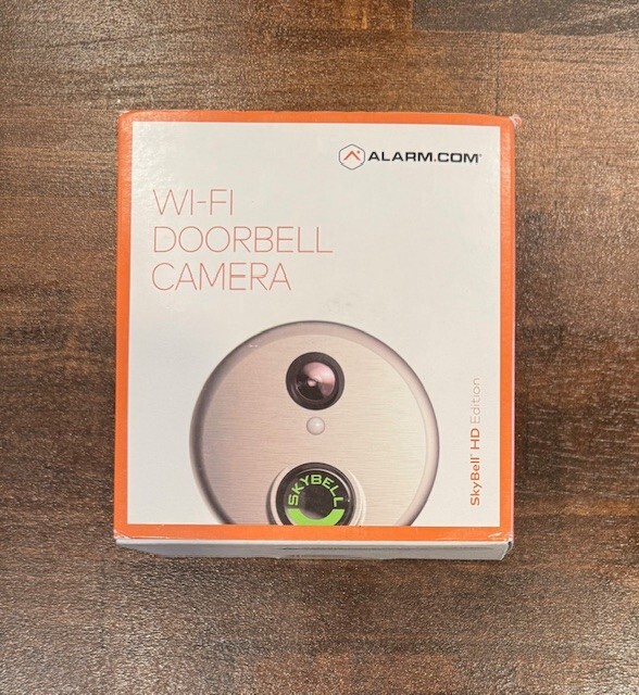Alarm.com ADC-VDB101 Silver SkyBell HD WiFi Doorbell Camera New