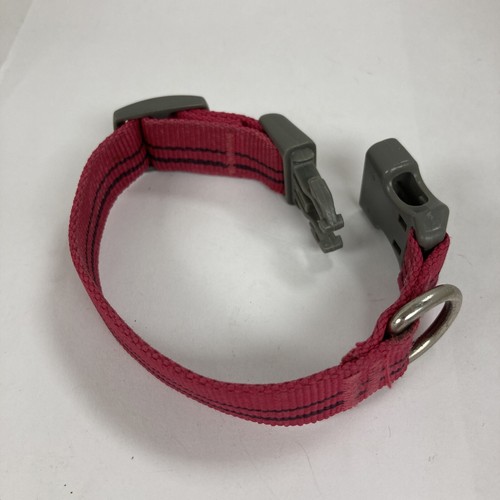 Boots & Barkley Dog Collar Pink Adjustable Nylon Up To 9 Inches - Picture 3 of 4