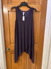 Soma Intimates Cool Nights deep purple Nightgown Chemise S NWT