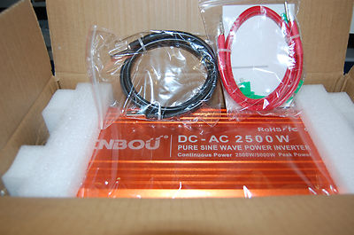 CNBOU Pure Sine Wave Power Inverter B12P2500W-1 
