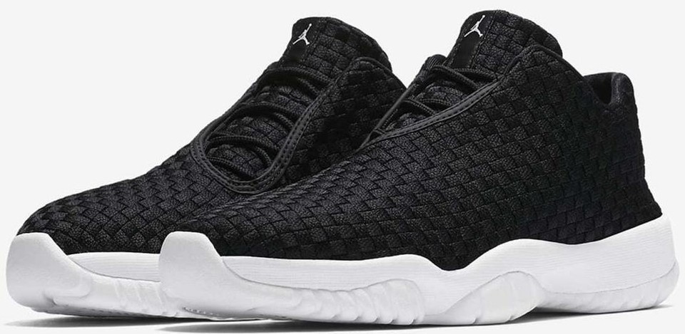 jordans future low black