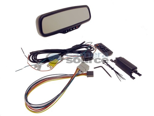 Premium Backup Camera Kit with OnStar® Mirror Fits 2009-2014 Avalanche, EXT - Picture 3 of 9