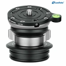【Leofoto USA】Leofoto LB-75S 75mm Leveling Base with Adapter for 75mm Tripod Bowl