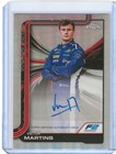 2025 Topps Chrome Formula 1 #CAC-MART Victor Martins Chrome Autographs