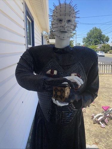 Hellraiser Bloodlines Life Size Animated Pinhead - Needs Repair - Original Box - Picture 14 of 17