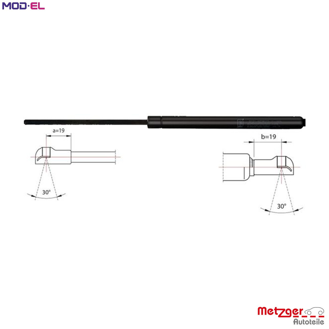 GAS SPRING BOOTCARGO AREA 2110553 FOR NISSAN DUALIS QASHQAI/+2 K9K282/430 1.5L