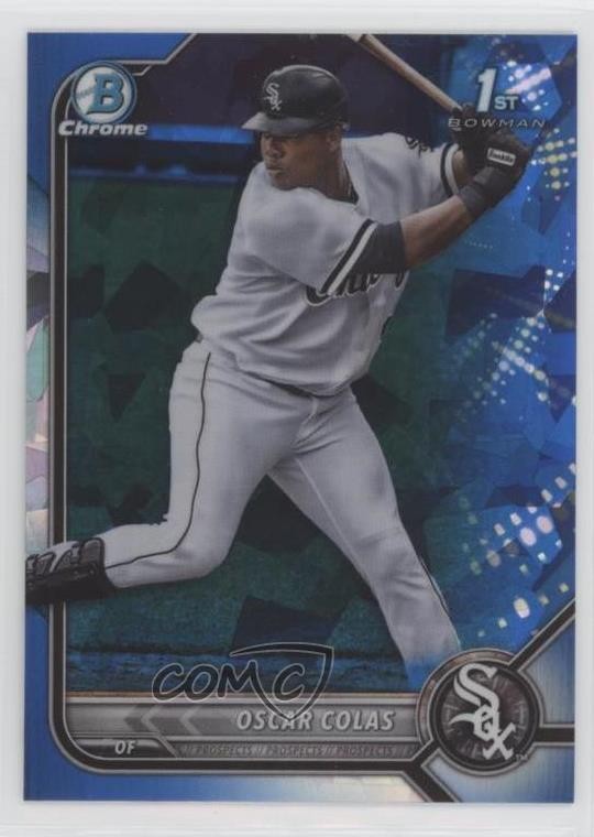 2022 Bowman Chrome Sapphire Edition Prospects Oscar Colas #BCP-152 10z2