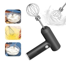 Wireless Electric Food Mixer 3 Speed Portable Egg Beater Cake Cream Whisk Kitche