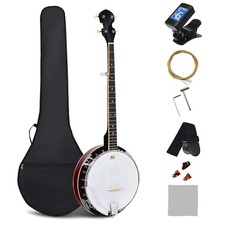 Full Size 5-saitiges Banjo mit 24 Klammern Remo Kopf