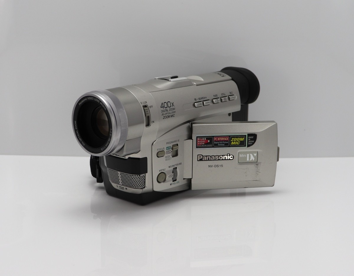PANASONIC NV-DS15 CAMCORDER MINI DV TAPE VIDEO CAMERA DS15EN | eBay