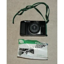 Fuji Film Fujica DL-20 35mm Camera W/ Directions Tested Works Partially