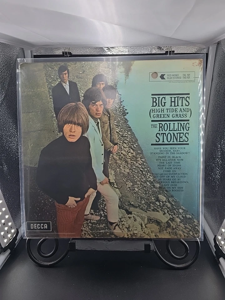 Rolling Stones Big Hits High Tide & Green Grass LP 1969 Press UK TXS.101 VG+/VG - Image 2 of 4