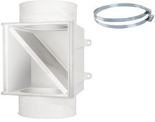 Dryer Duct Lint Trap, Extra Heat Dryer Saver,Accommodates 4" Transition Ducts...
