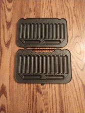 Indoor Johnsonville Sizzling Sausage Grill Plus BTG-500 Link Sausage Plates Only