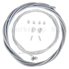 Basic Bicycle Brake Cable Kit for BMX/MTB - GRAY GREY SILVER