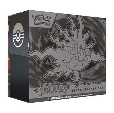 Pokémon TCG: Mega Evolution - Pitch Schwarz Pokémon Center Elite Trainer Box  