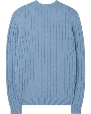 Alan Paine Zopfstrick-Pullover Honley Langarm Pullover|Strickpullover Herren NEU