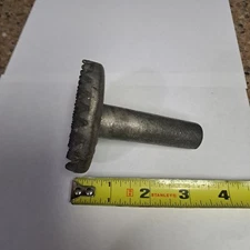 Antique WULFF Cast Iron Meat Tenderizer Vintage