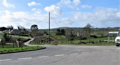 Photo 6x4 The start of southern section of the Drumnahunshin Road at King c2017