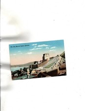 Gibraltar -view of THE OLD MOORISH CASTLE   -1913-unsent