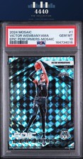 2024 Mosaic Epic Performers #1 Victor Wembanyama-Mosaic RC PSA 10