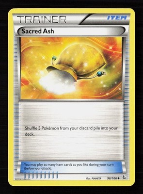 Sacred Ash 96/106 Pokemon TCG XY - Flashfire MP