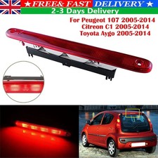 Red High Level Stop Brake Light For Peugeot 107 Citroen C1 ToyotaAygo 1606372780