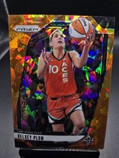2024 Panini Prizm WNBA #77 Kelsey Plum Ice Orange Prizms