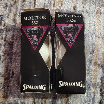 New Spalding Molitor 332 Golf Balls 2 Boxes Of 3