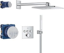 Image of GROHE Precision SmartControl - Concealed Shower System with 3 Valves 1072460000
