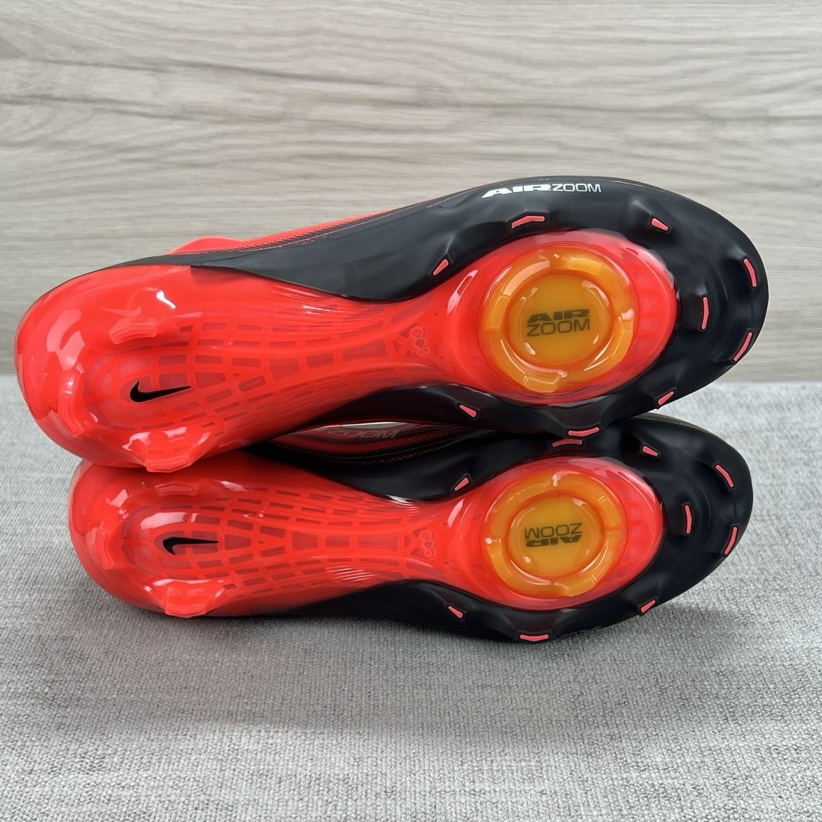 Nike Zoom Vapor Pro 1 Crimson Red Football Cleats HF9409-600 Mens