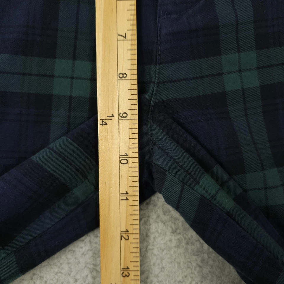 Pantalones Vineyard Vines Niños 14 Verde Azul Tartán Cuadros Rompedor Pantalones Preppy Foto 4 de 4